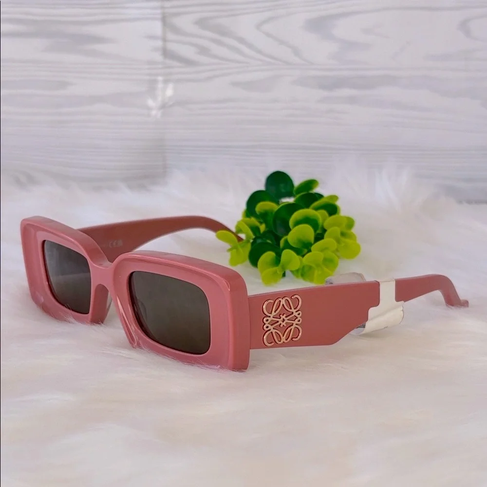 LOEWE Chunky Anagram‎ Rectangle Sunglasses